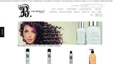 Desktop Screenshot of btheproduct.com